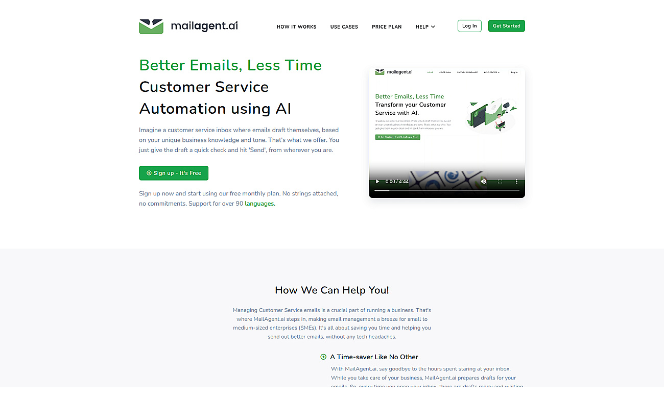 MailAgent screenshot