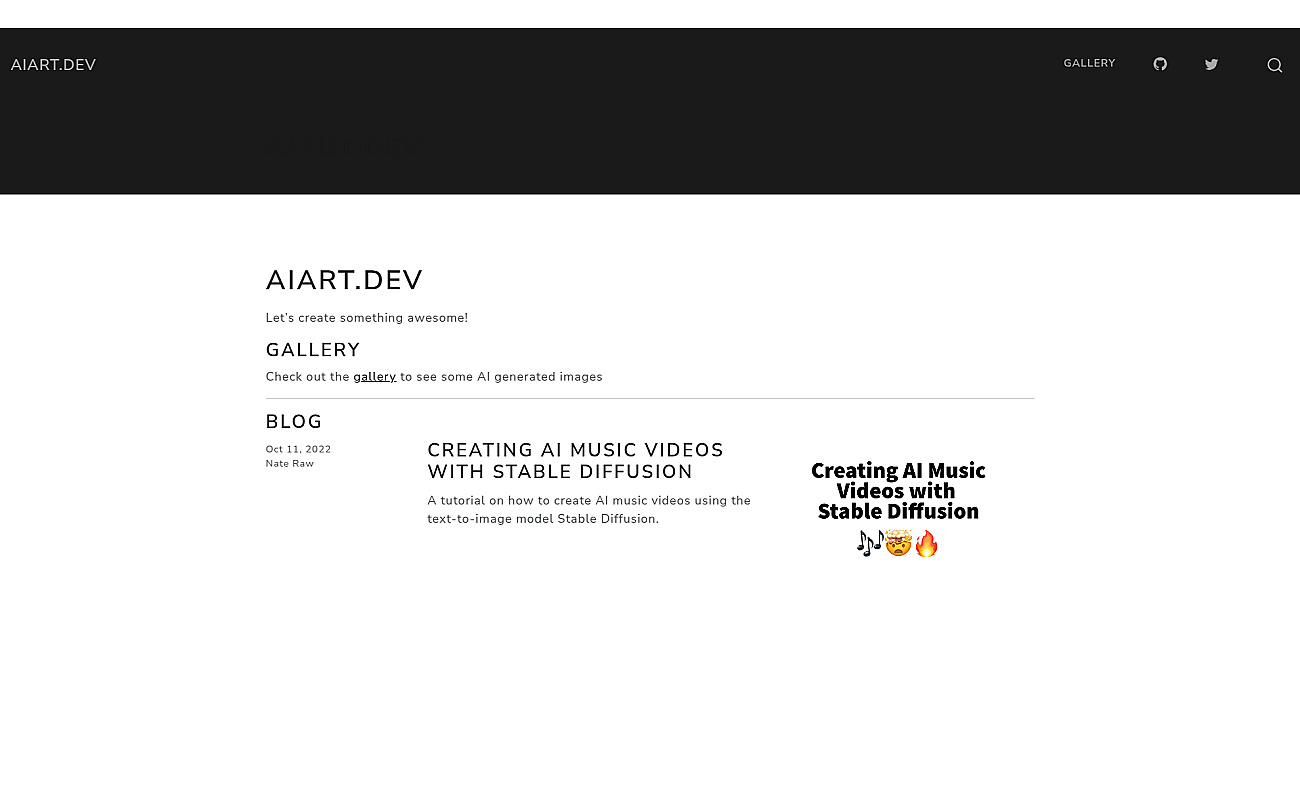 AIArt screenshot