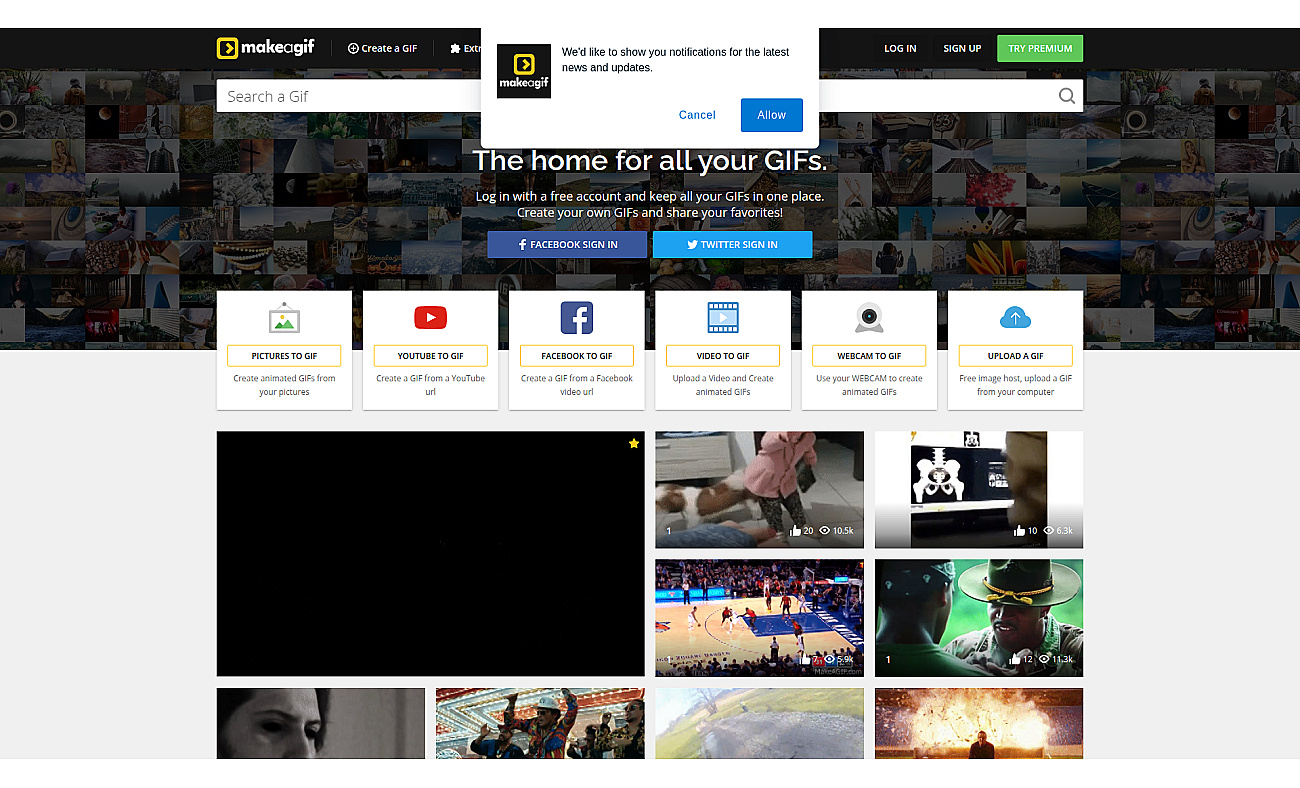 MakeAGif screenshot