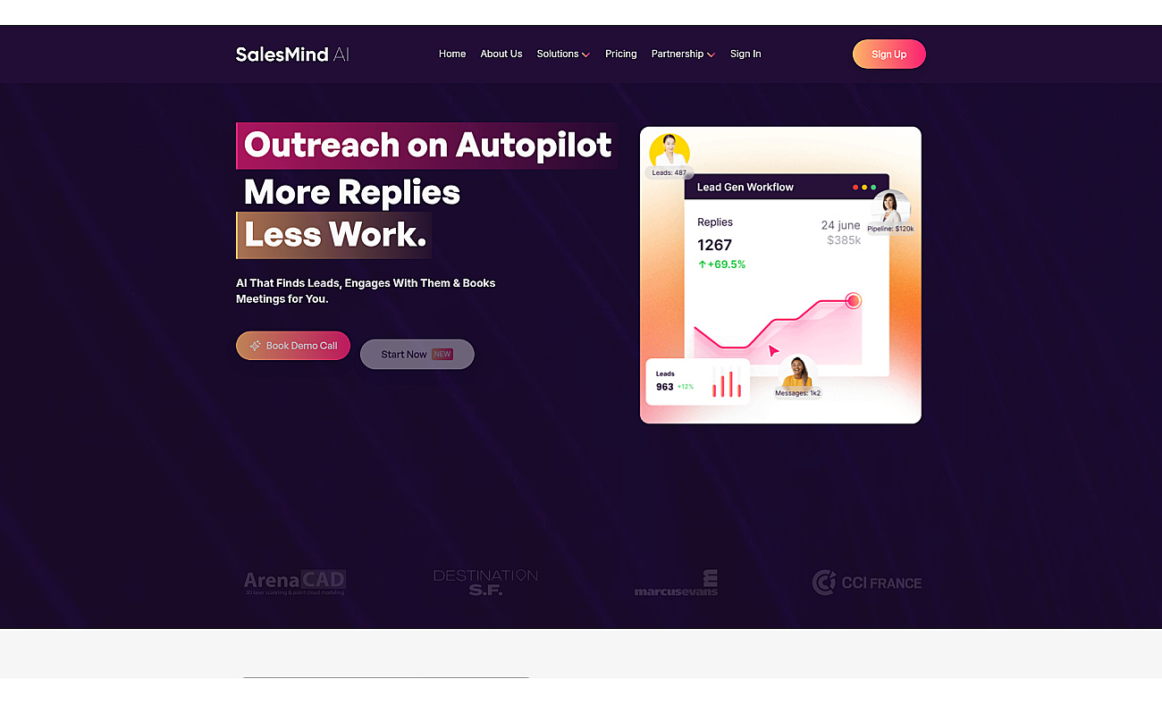 SalesMind screenshot