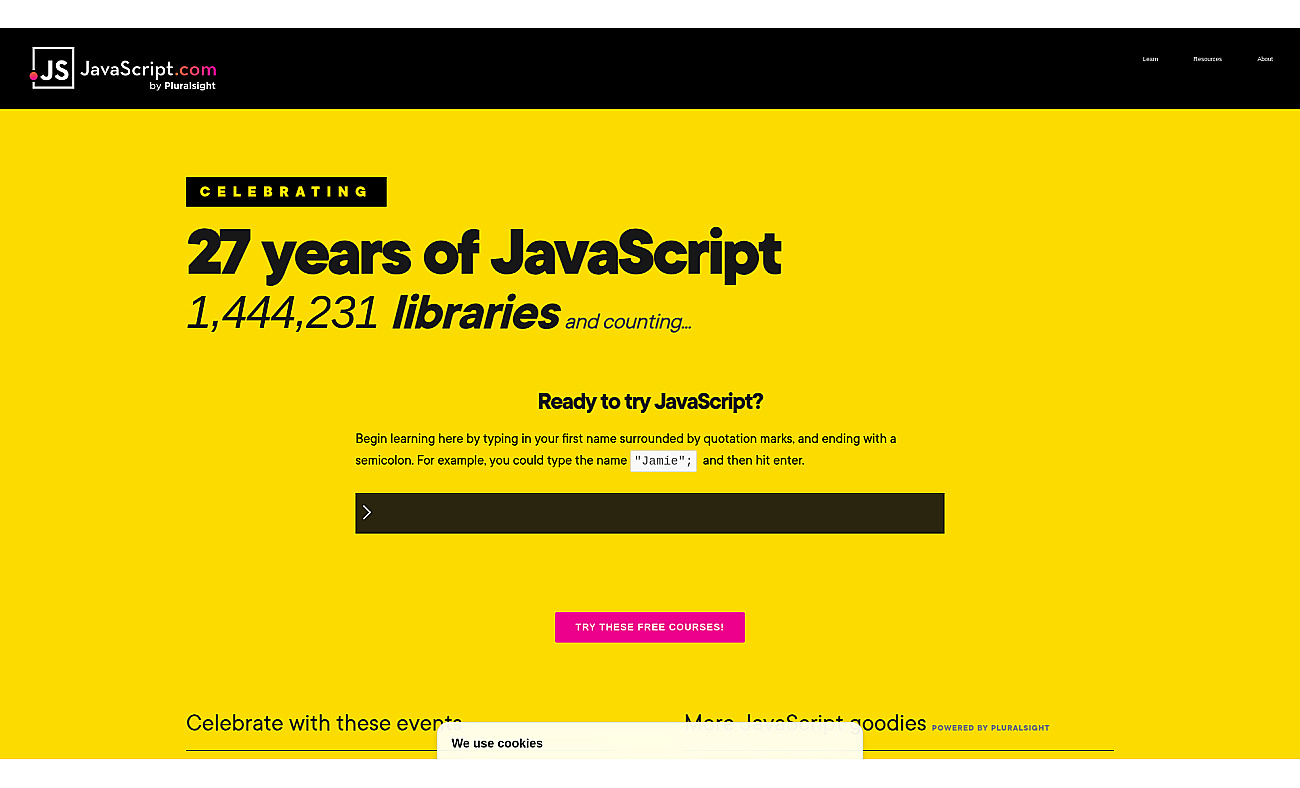 JavaScript screenshot