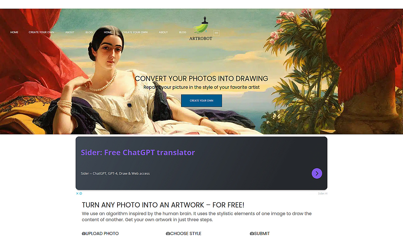 ARTROBOT screenshot