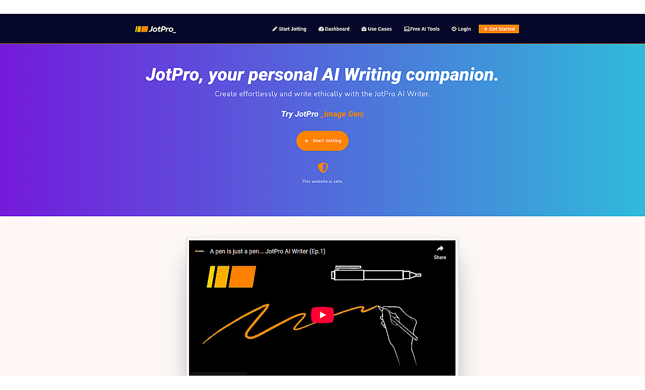 JotPro screenshot