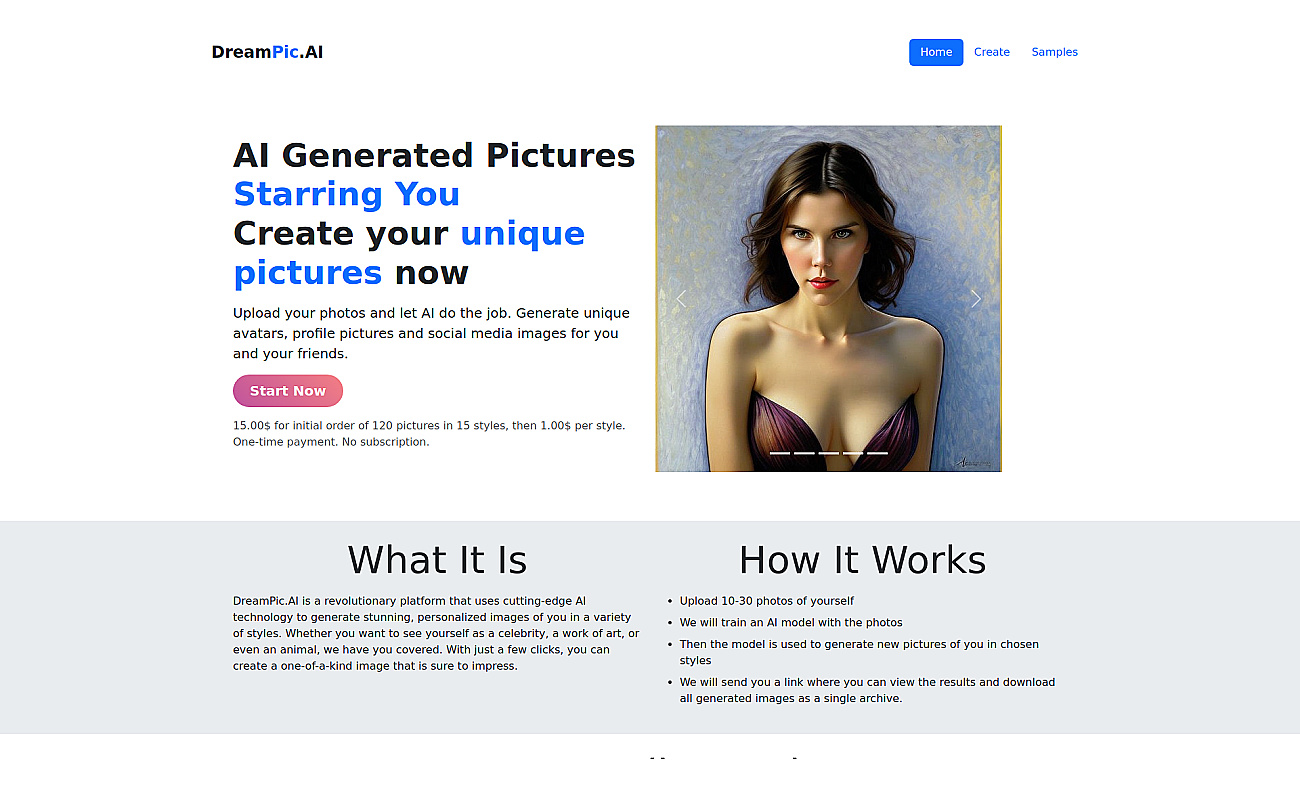 DreamPic screenshot