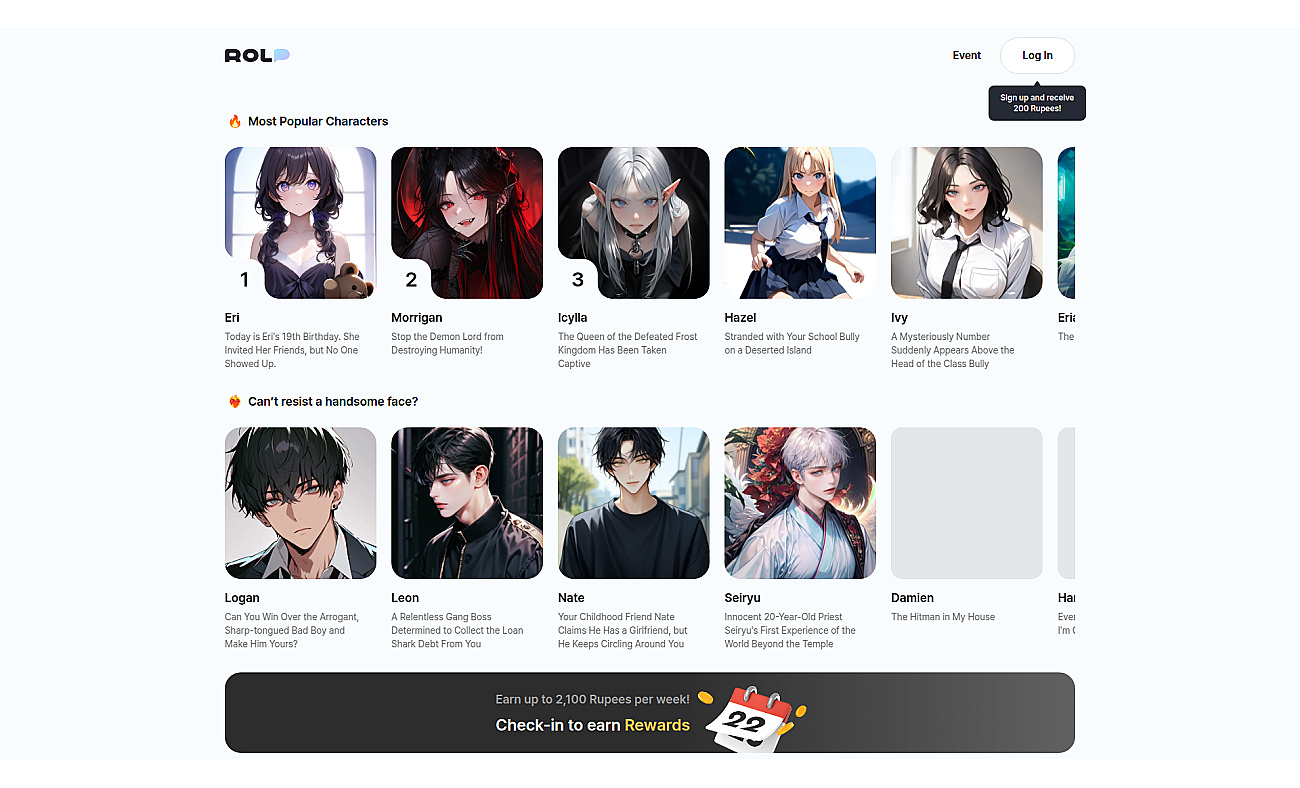 Rolp.ai screenshot