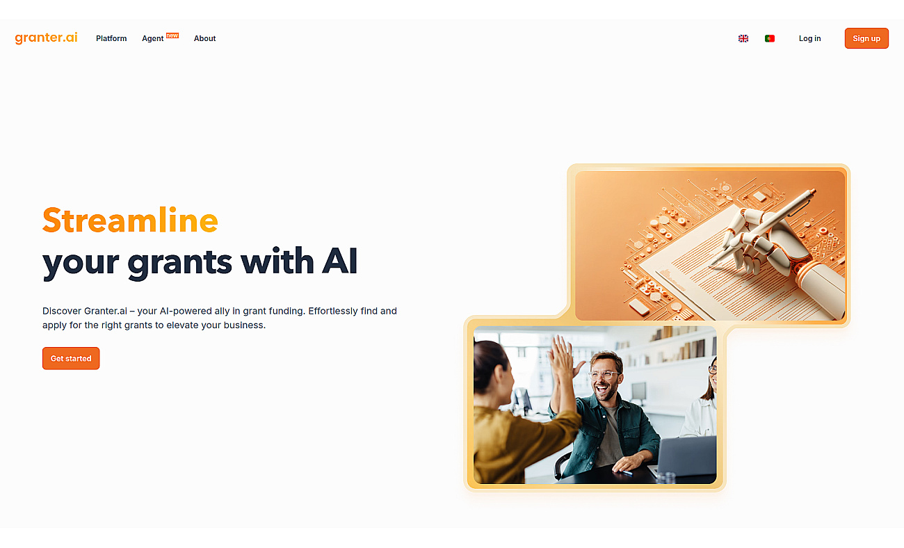 Granter.ai screenshot