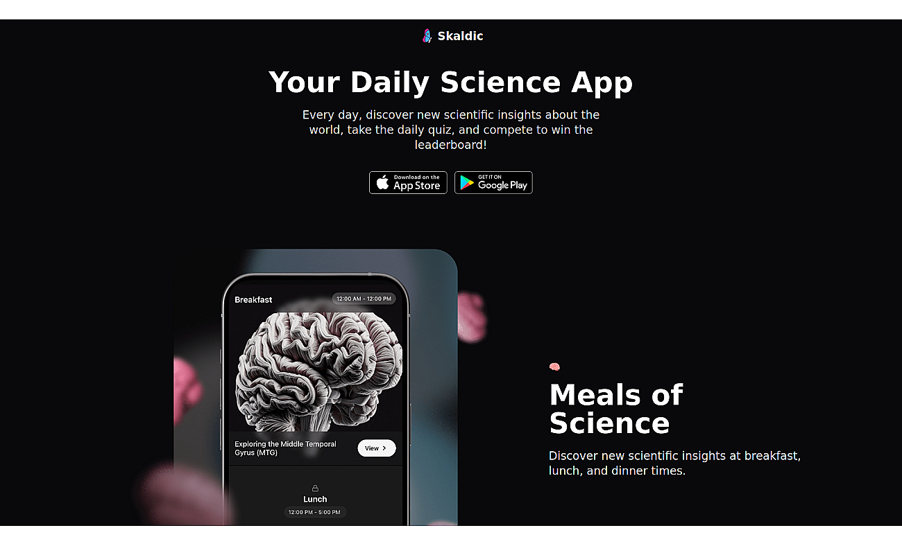 Skaldic screenshot