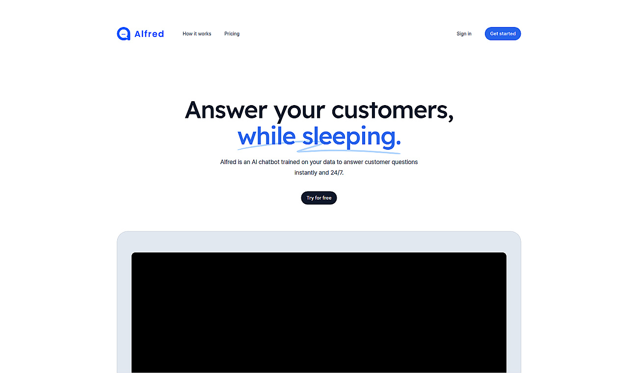 Alfred Chat screenshot