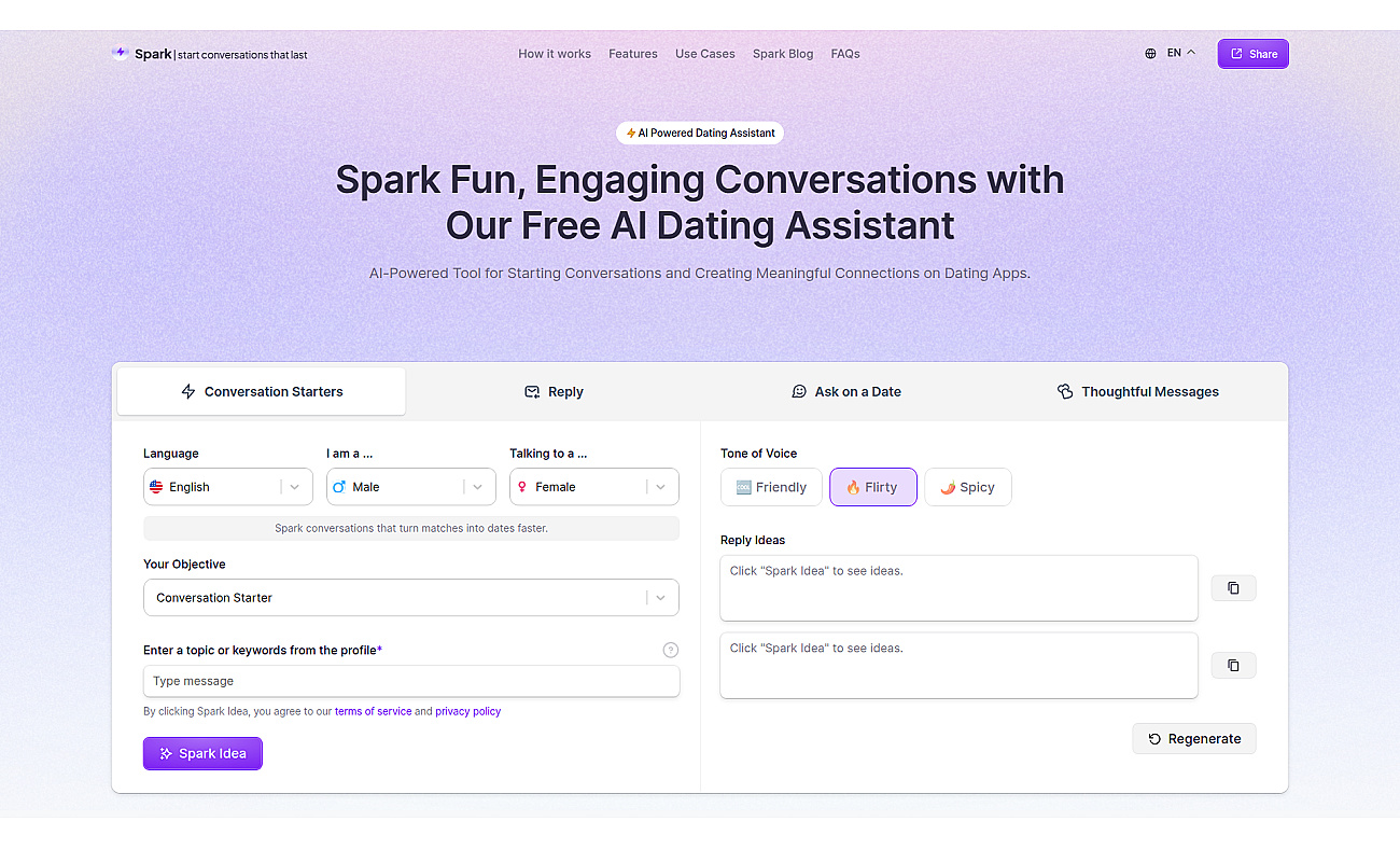 withSpark AI screenshot