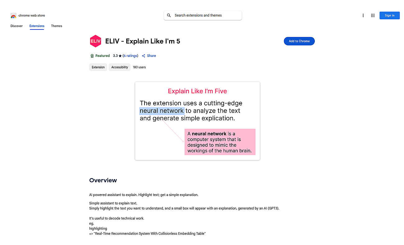 ELIV screenshot