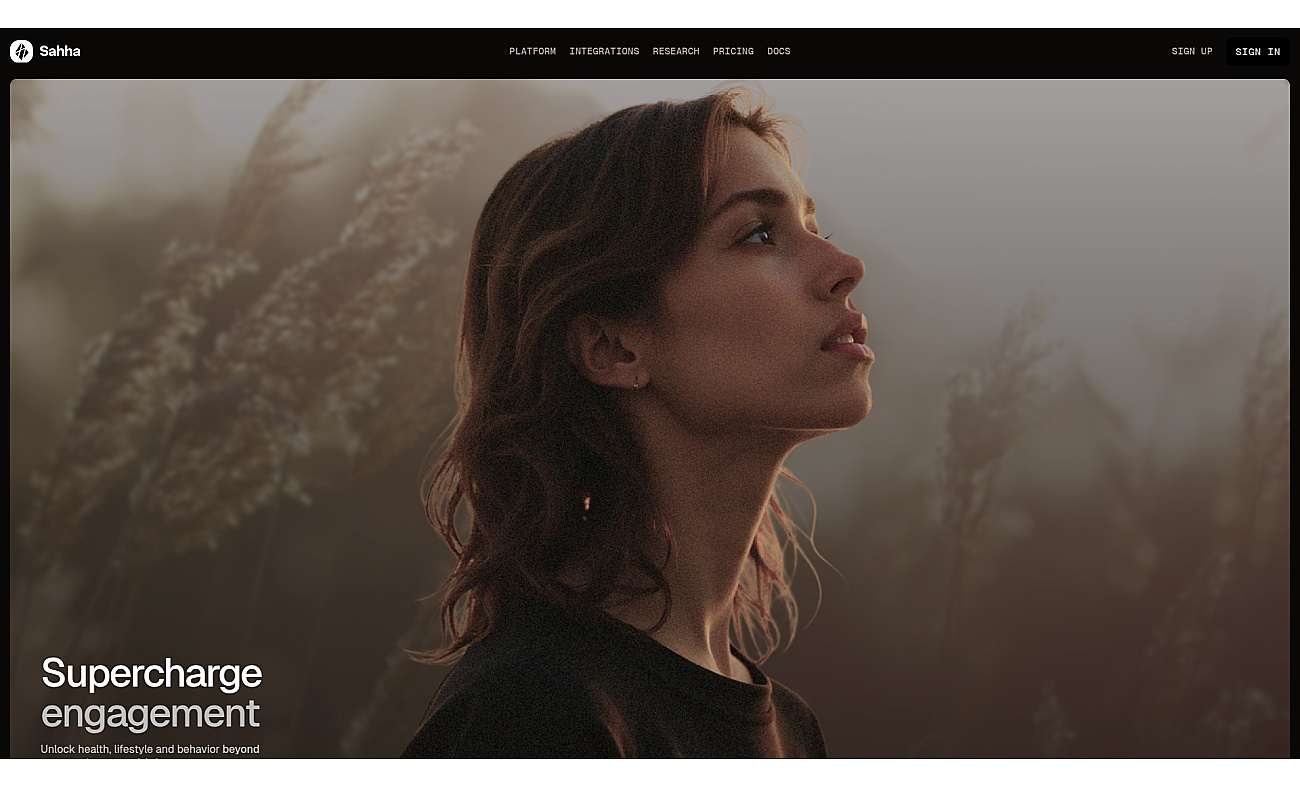 Sahha screenshot