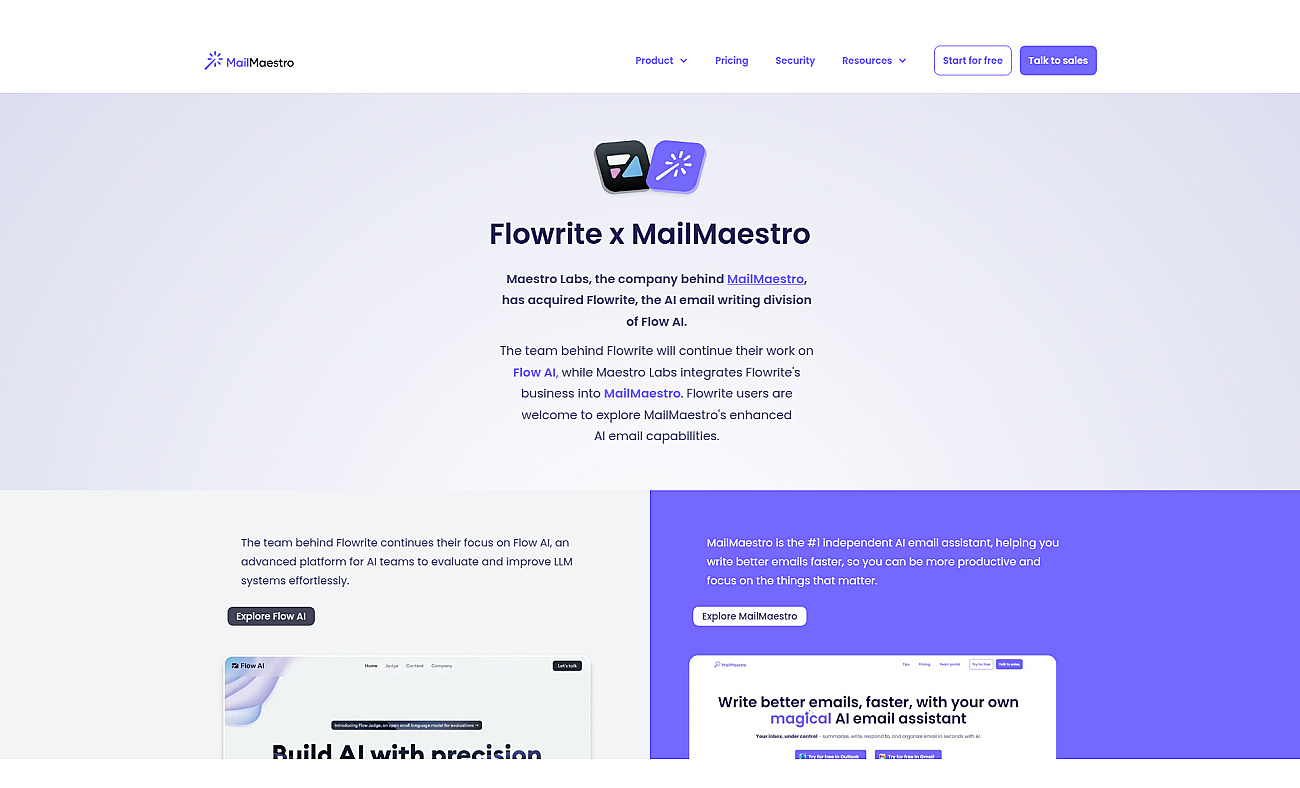 Flowrite screenshot