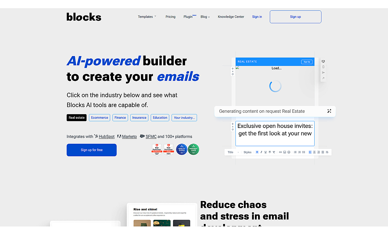 Blocks screenshot