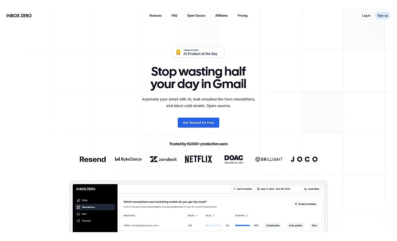 Inbox Zero screenshot