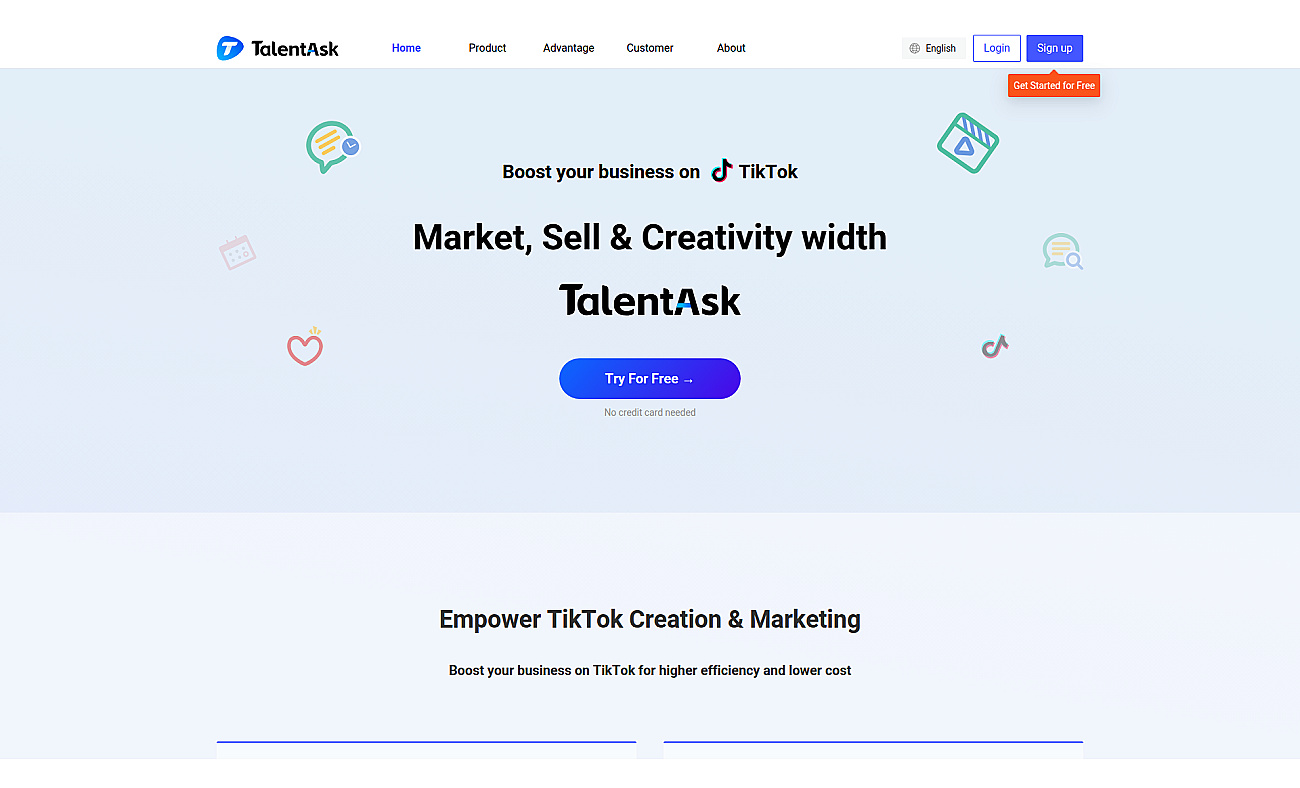 TalentAsk screenshot