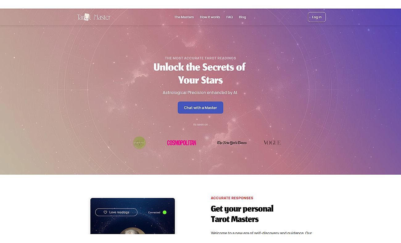 Tarot Master screenshot