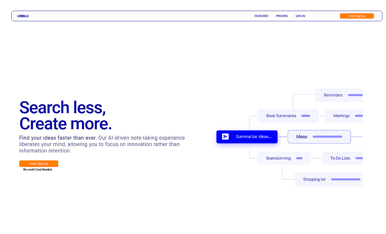 UBBLU screenshot