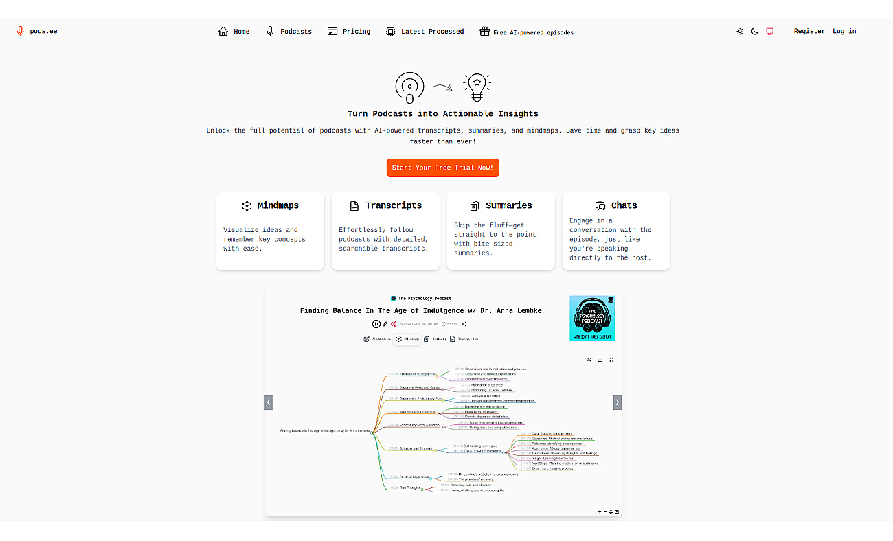 Podsee screenshot