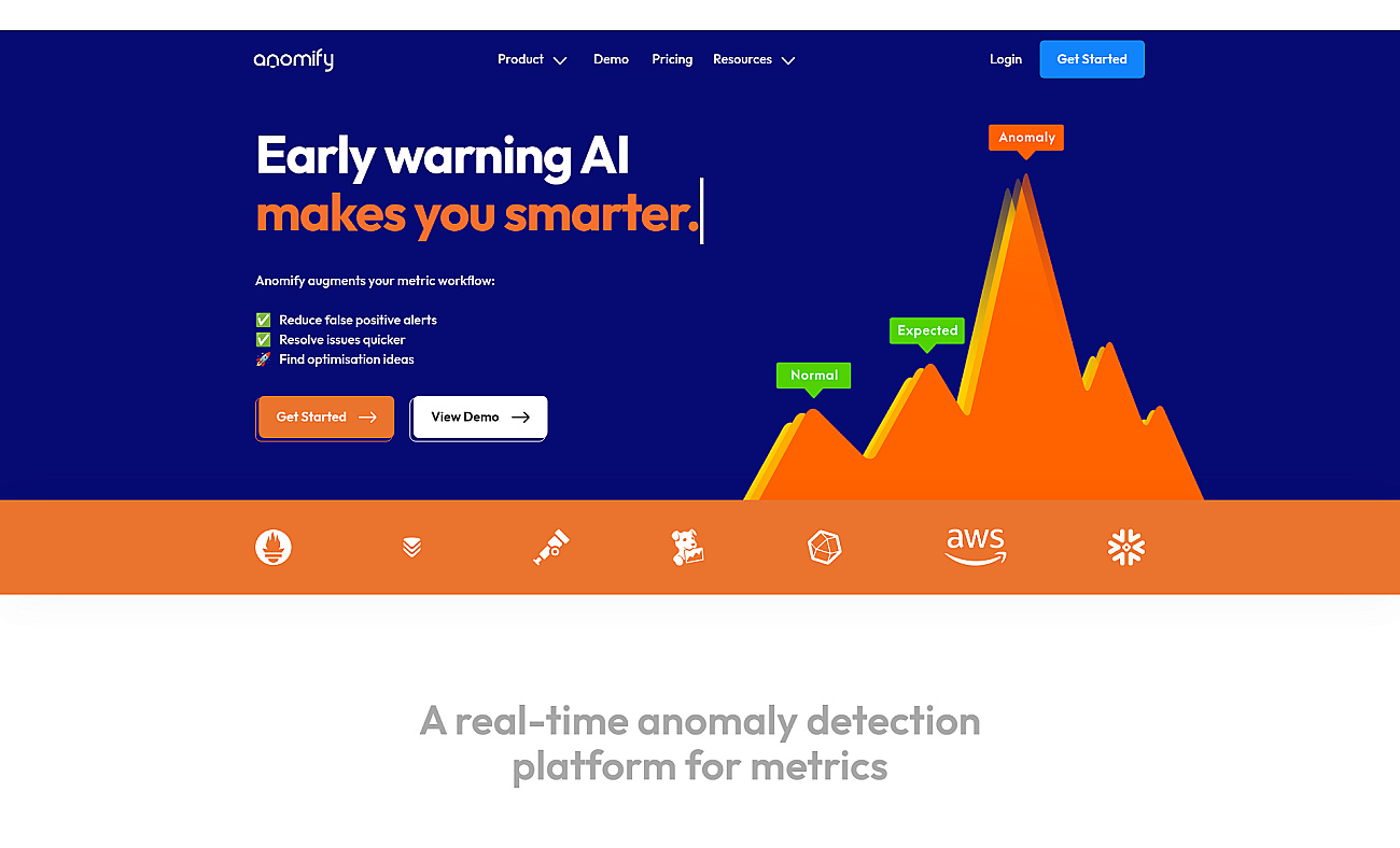 Anomify screenshot