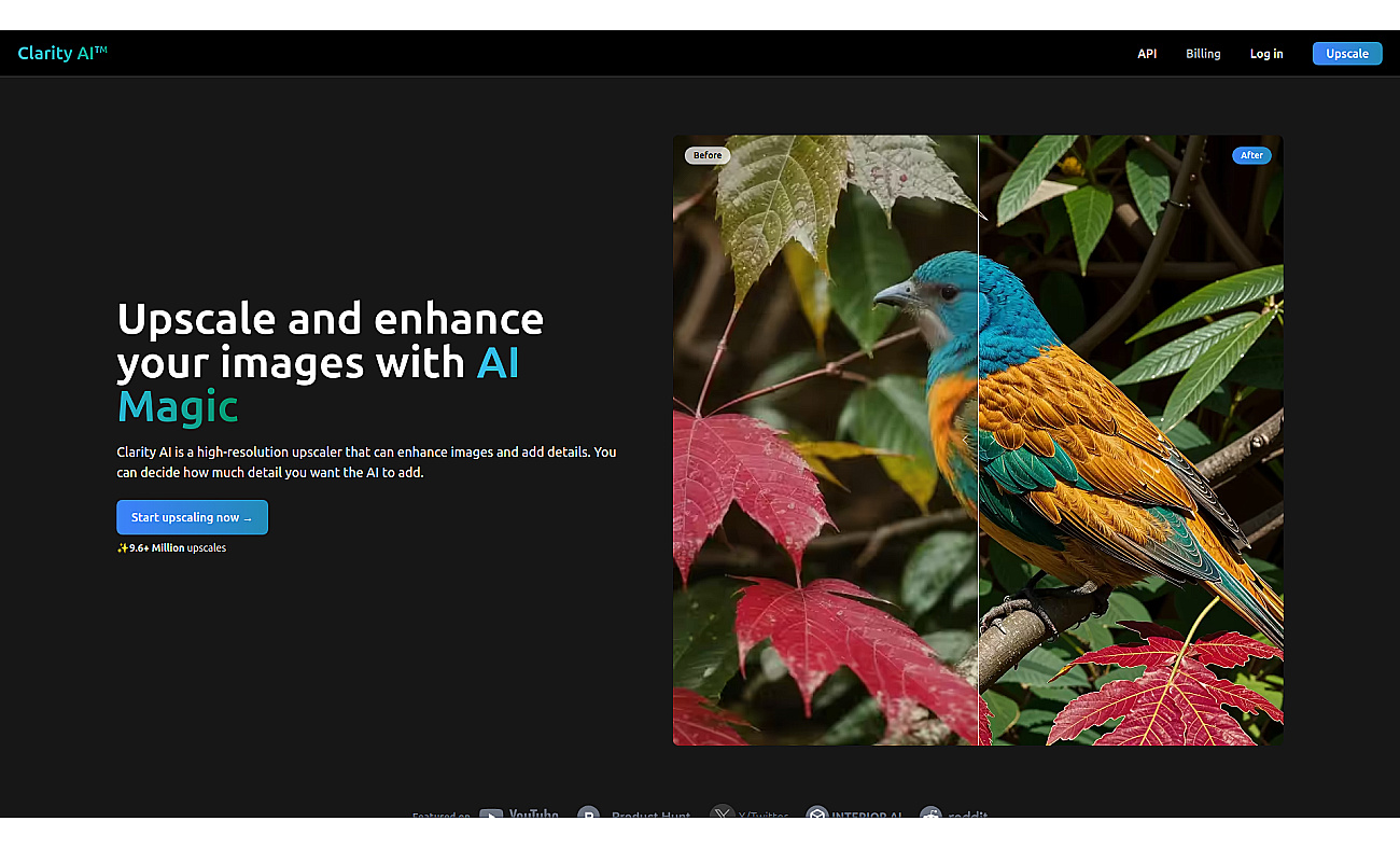 ClarityAI screenshot