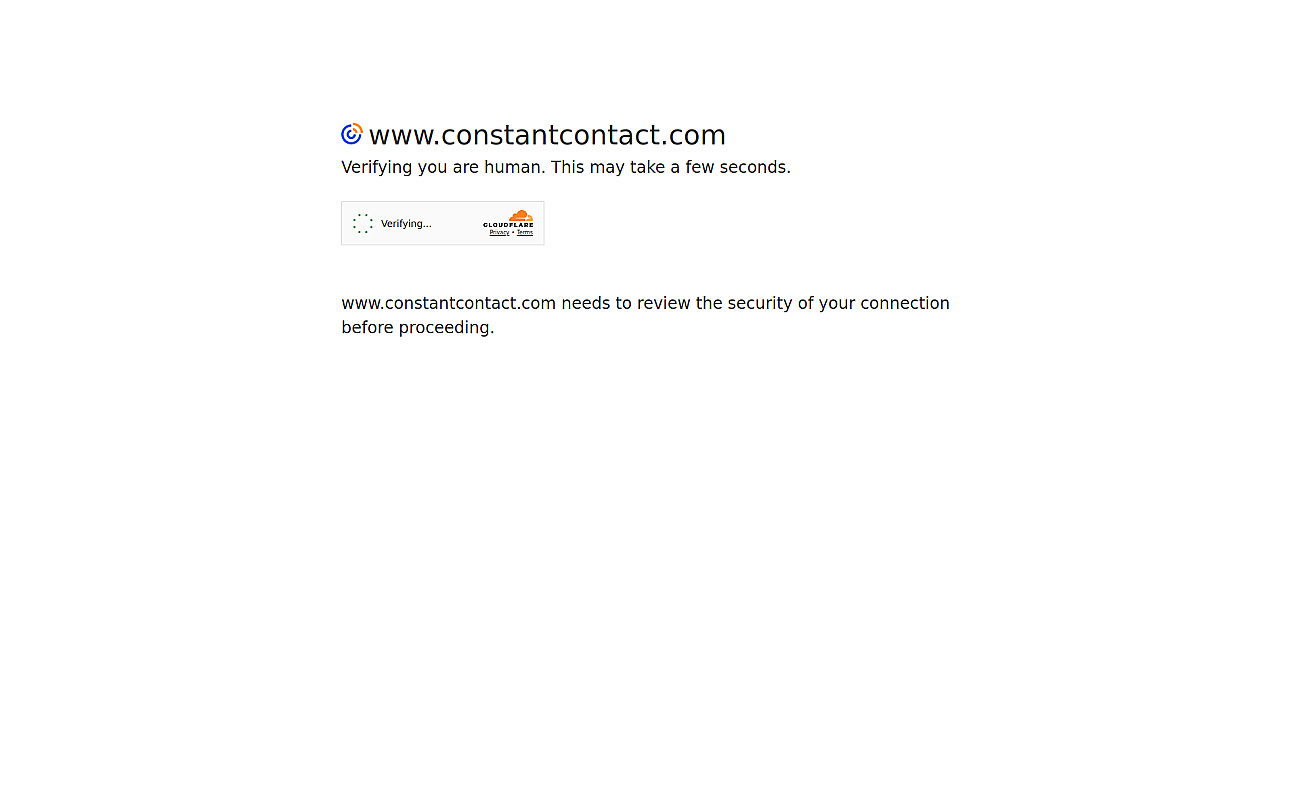 Constant Contact screenshot