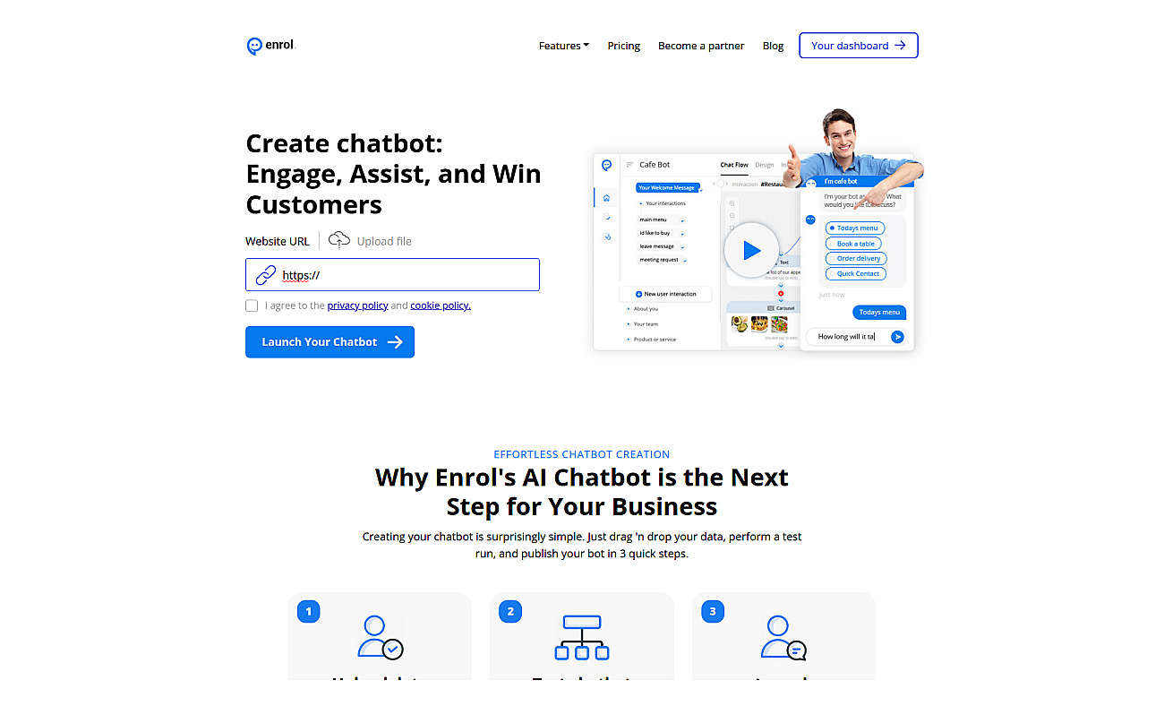 Enrol Chat screenshot