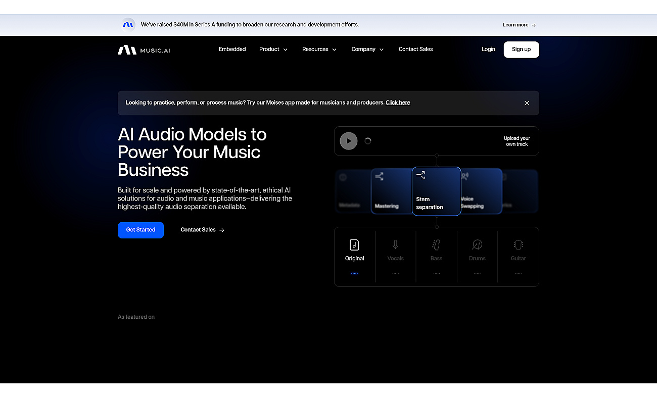Music.AI screenshot