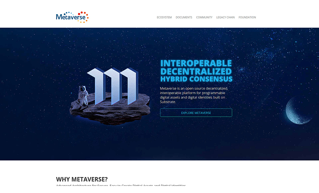 Metaverse screenshot