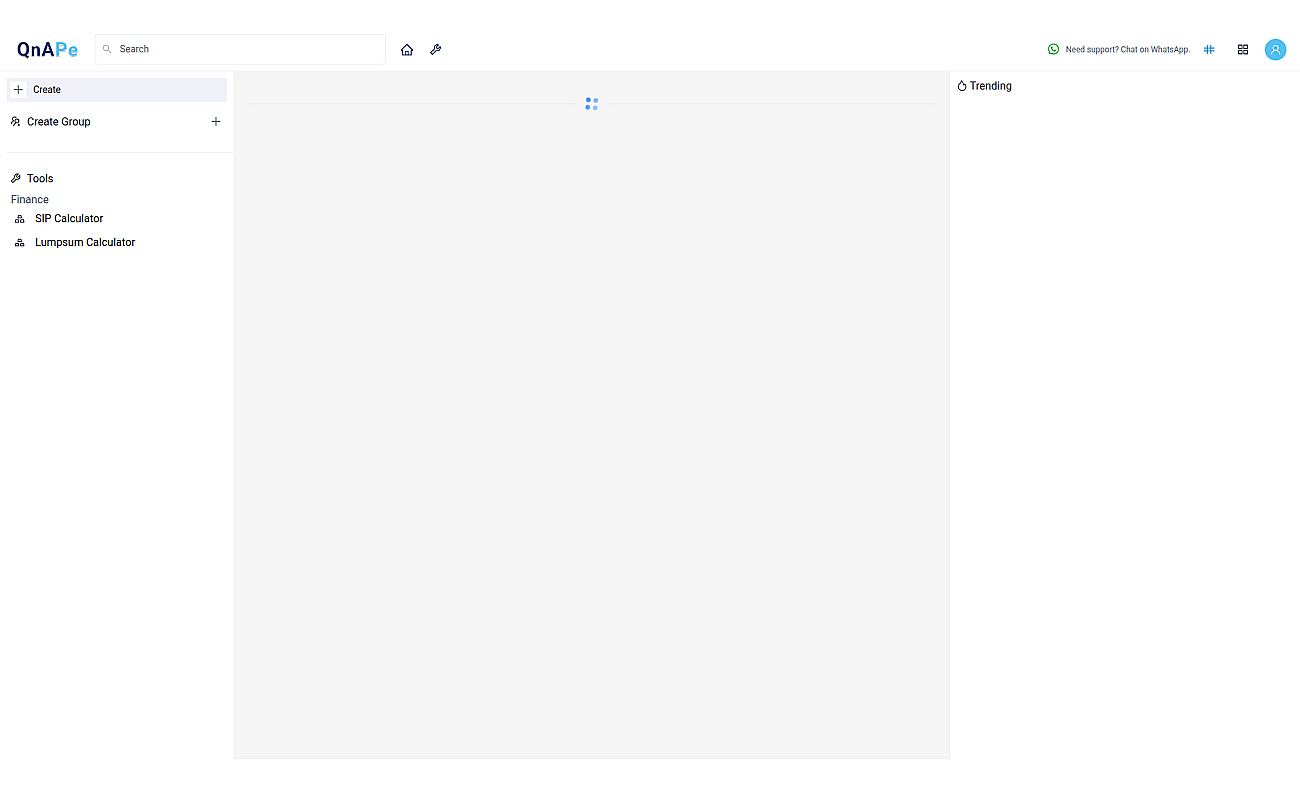 QnAPe screenshot