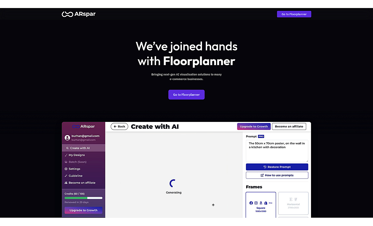 ARspar screenshot