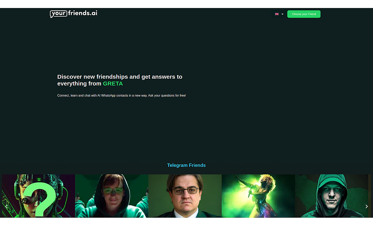 Yourfriends screenshot