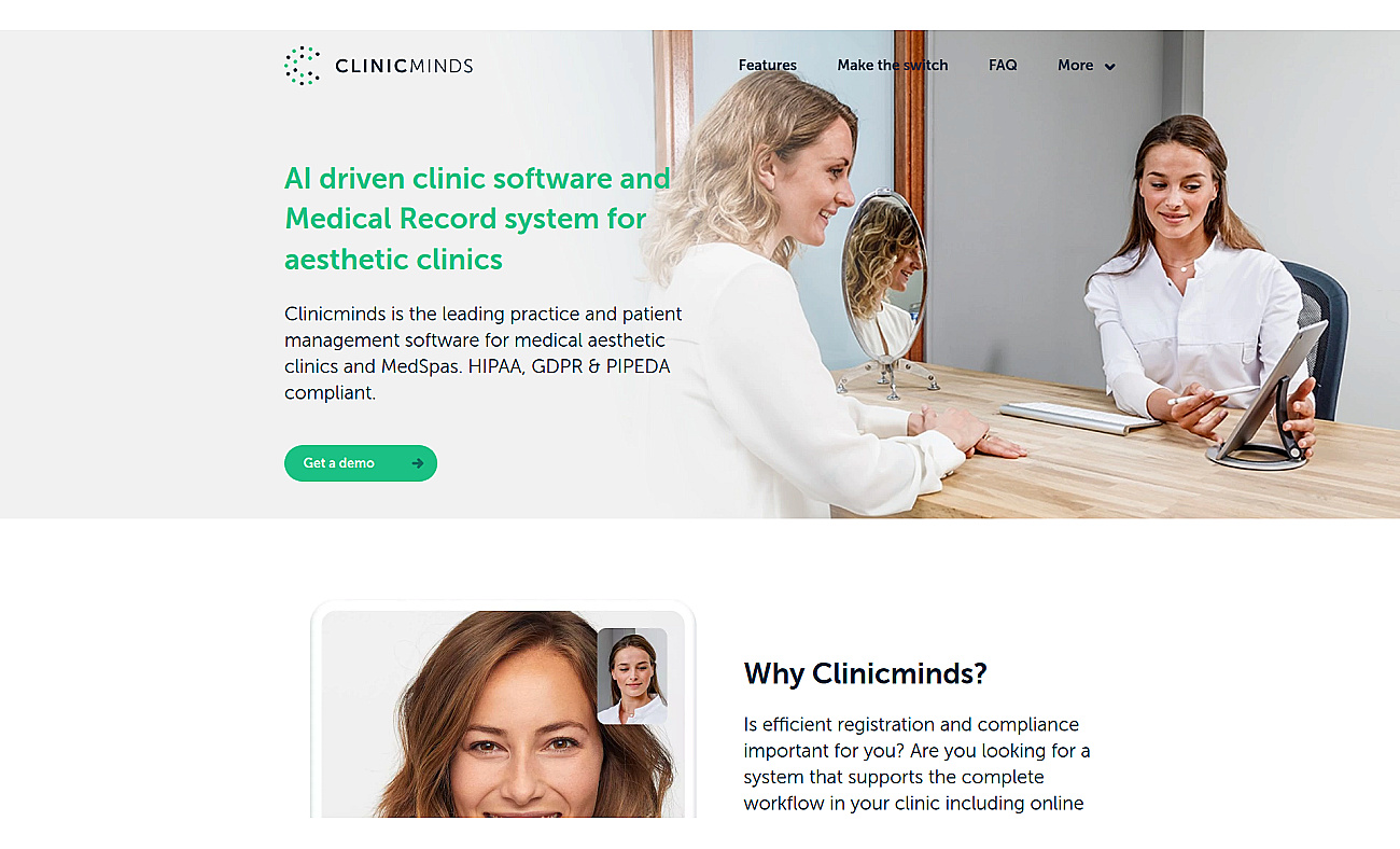 Clinicminds screenshot