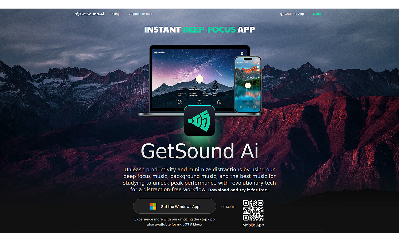 Getsound screenshot