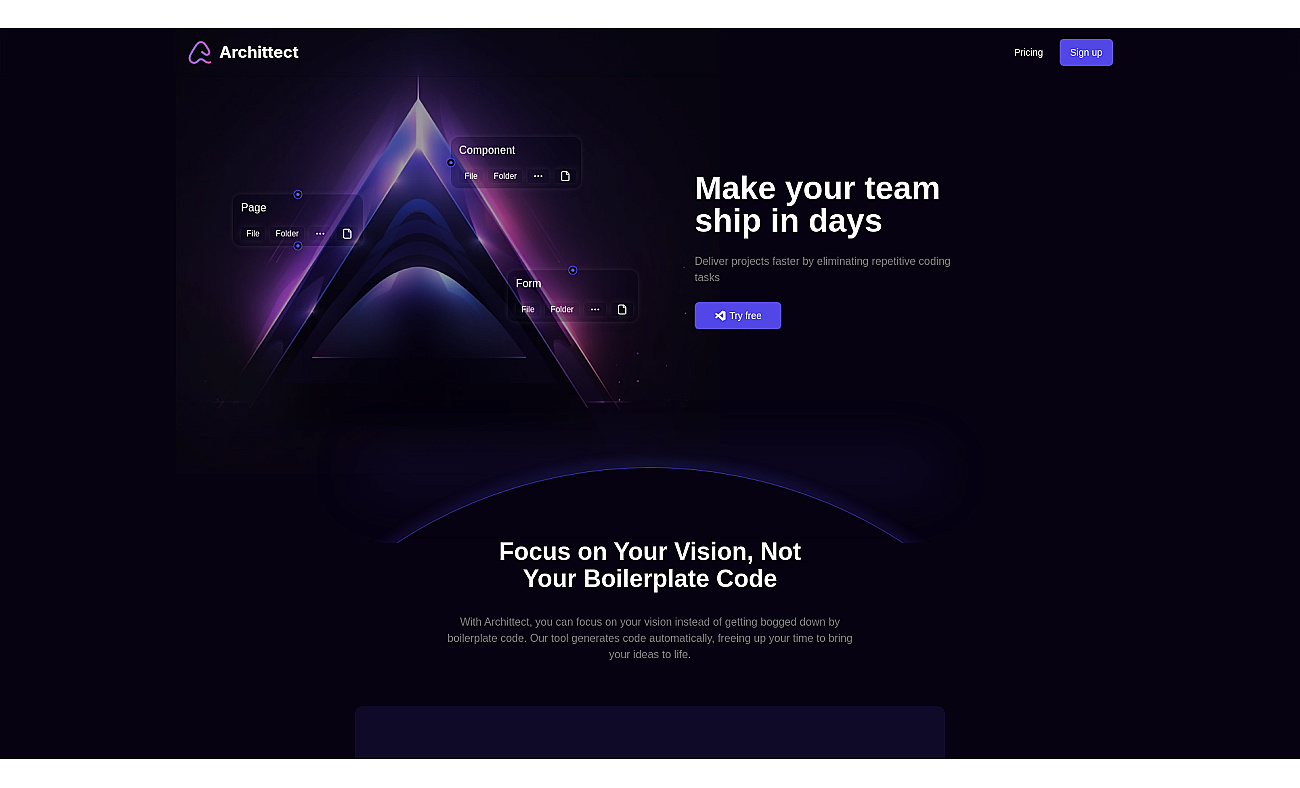 Archittect screenshot