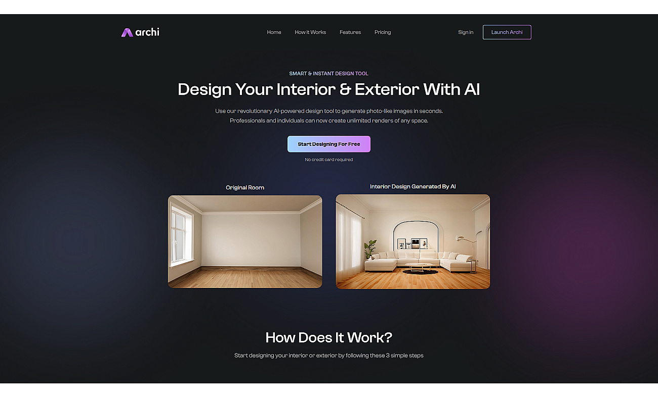 Archi screenshot