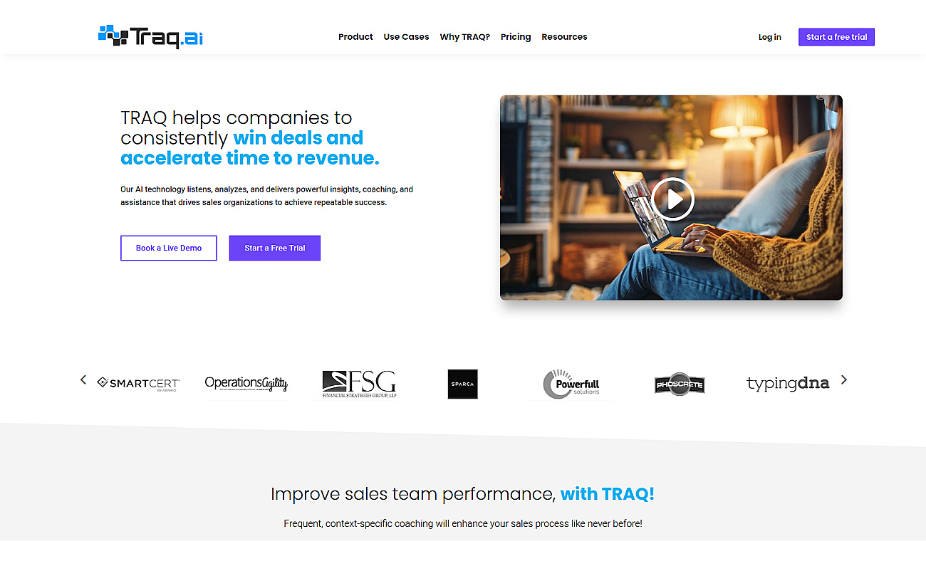 Traq ai screenshot