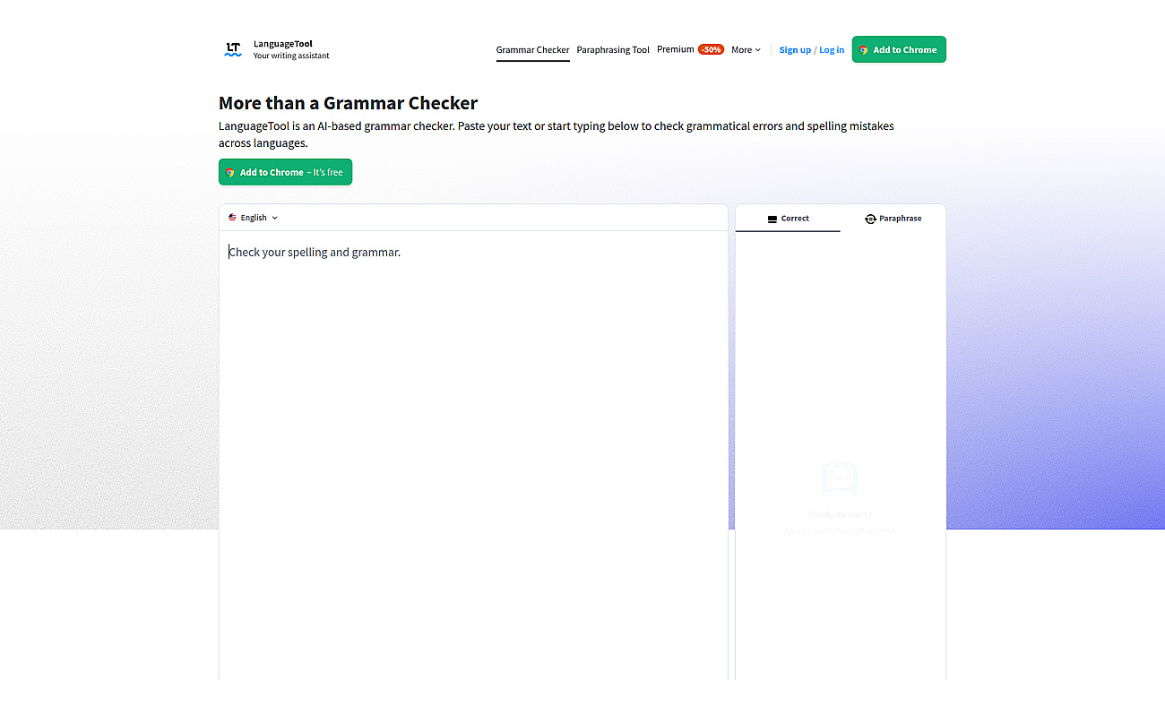 LanguageTool screenshot