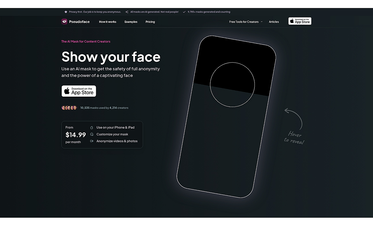 Pseudoface screenshot