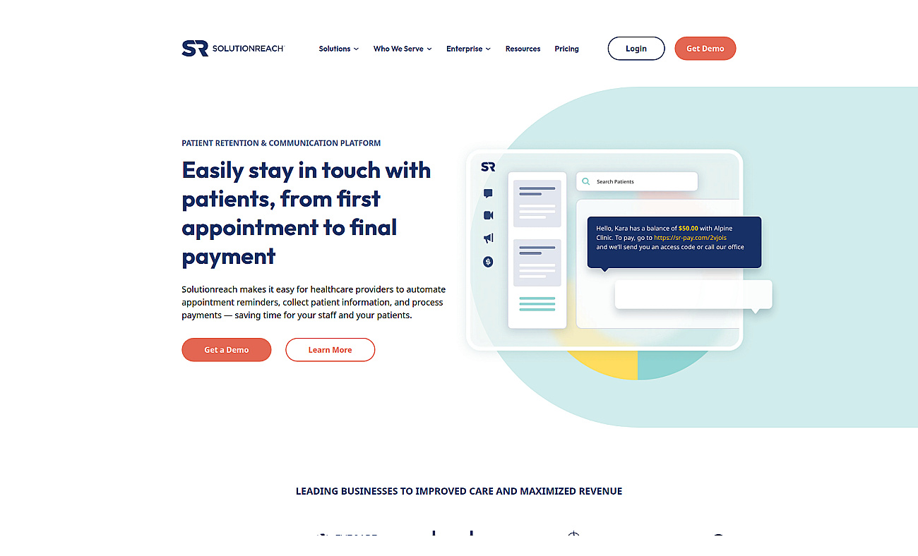 SolutionReach screenshot