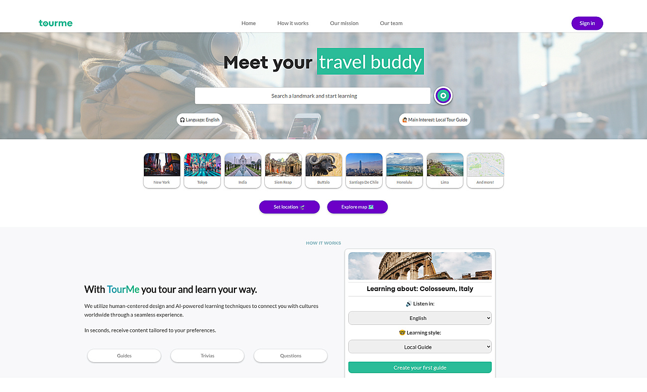 TourMe screenshot