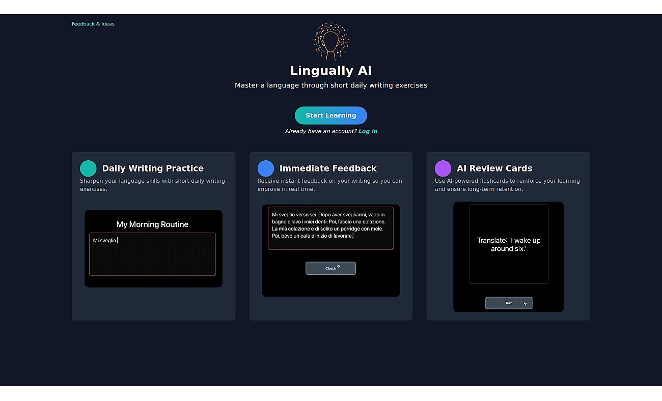 Lingually screenshot
