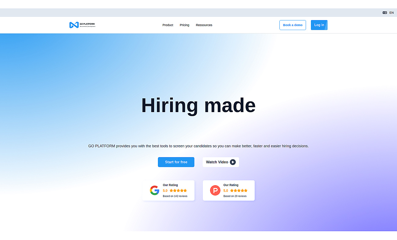 GO PLATFORM screenshot