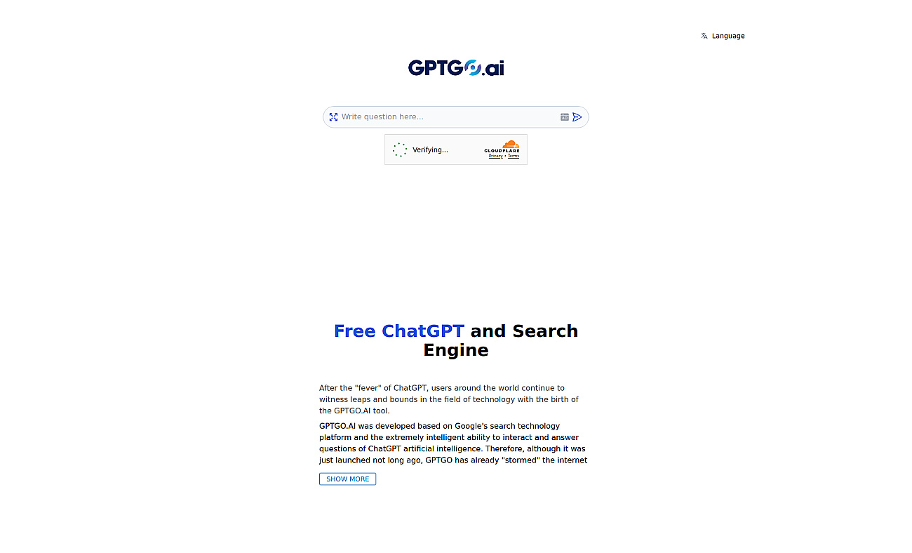 GooGPT screenshot