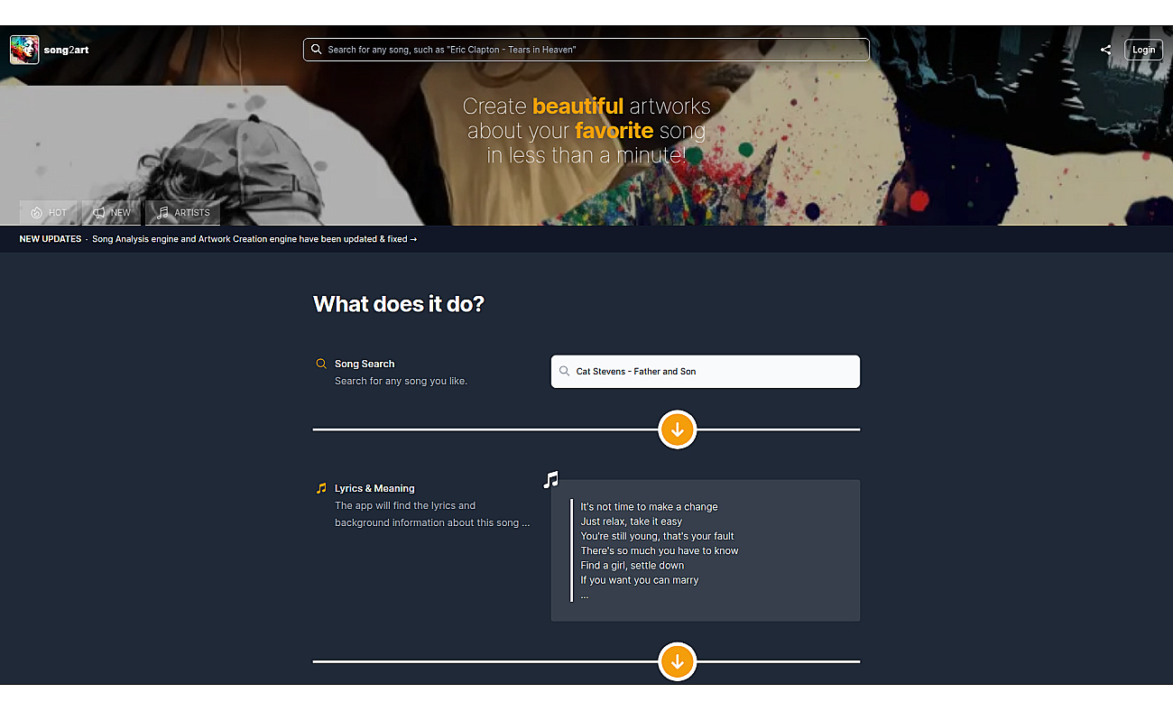 song2art screenshot