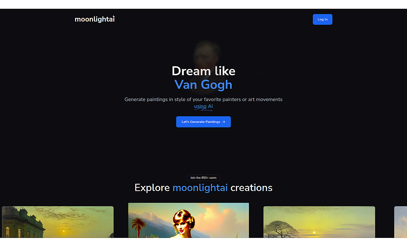 Moonlightai screenshot