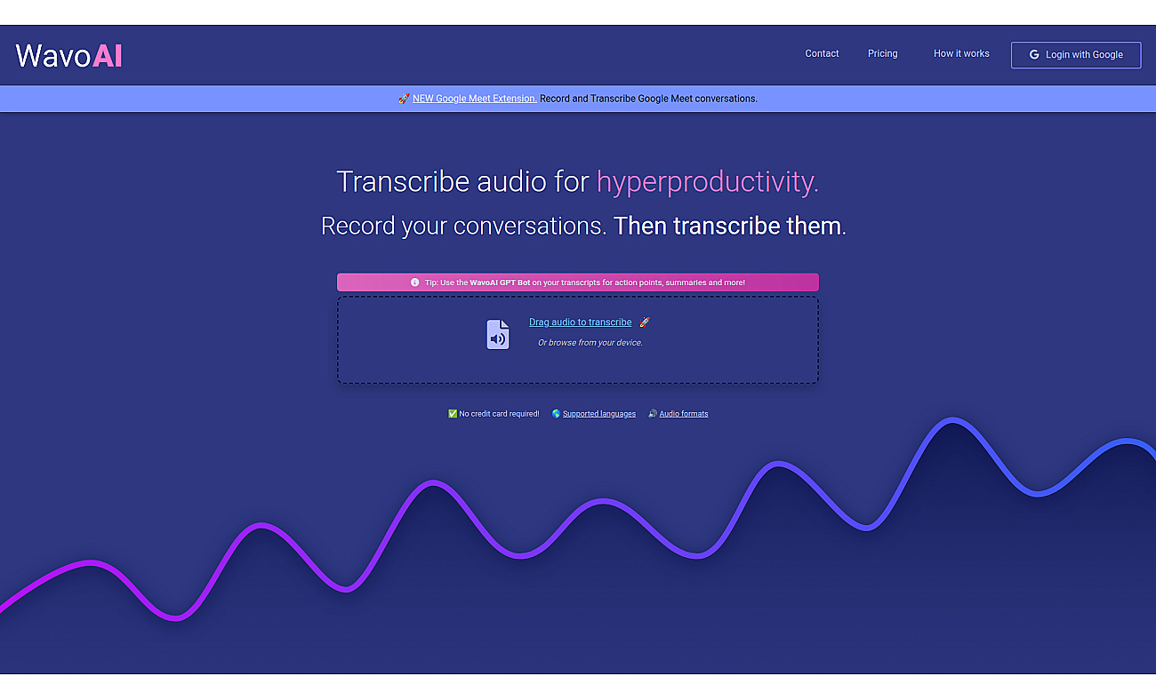 WavoAI screenshot