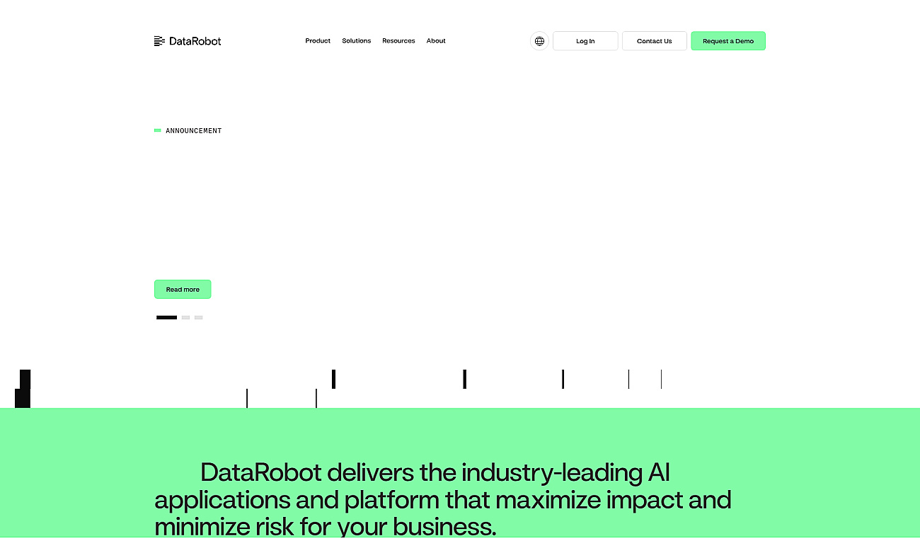 DataRobot screenshot