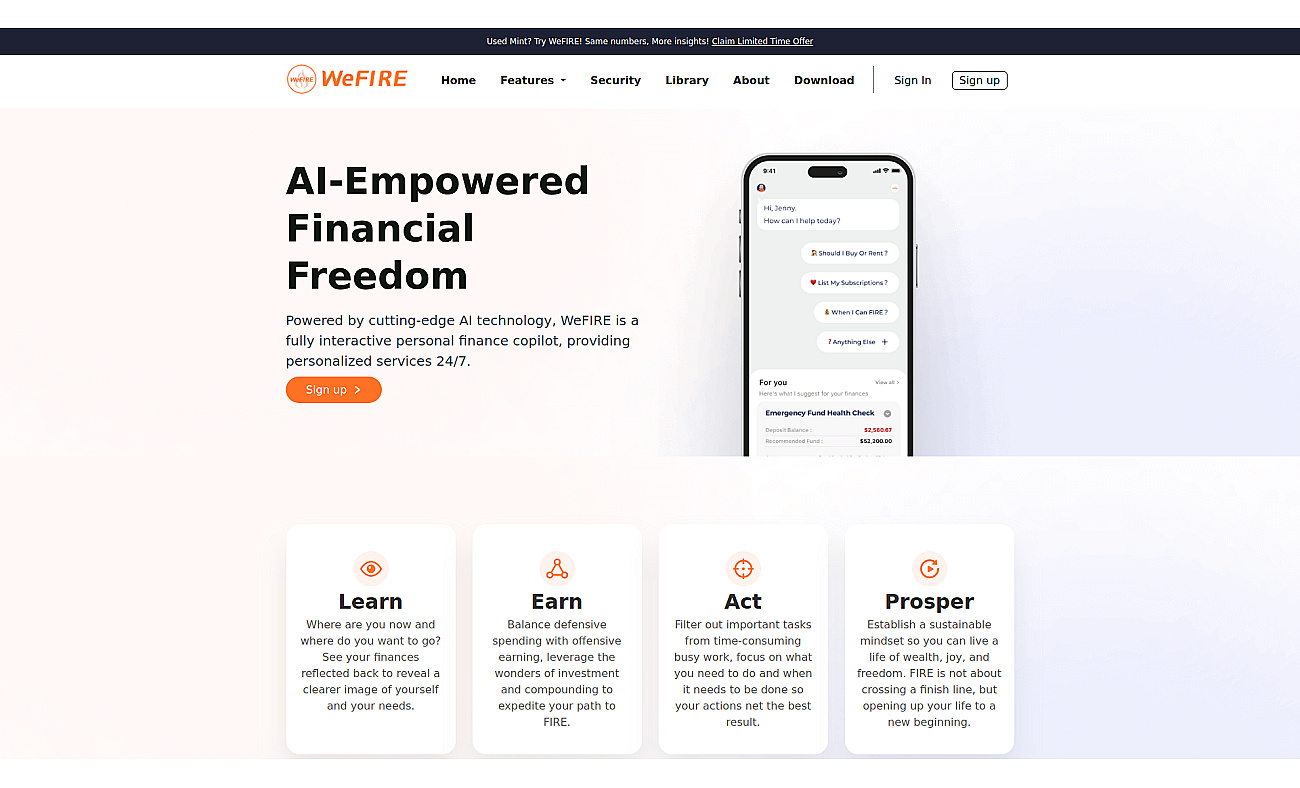 Wefire screenshot