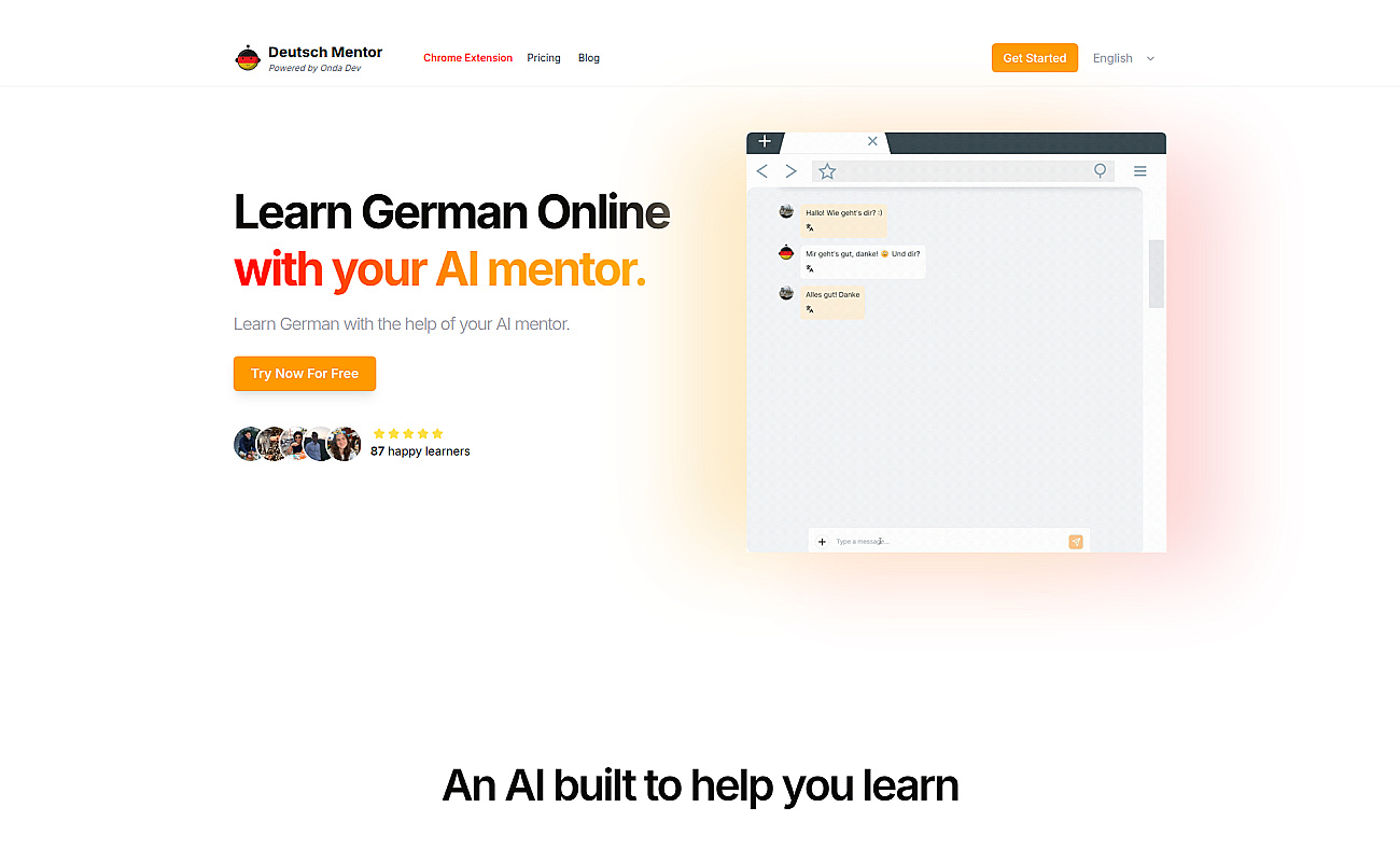 Deutsch Mentor screenshot