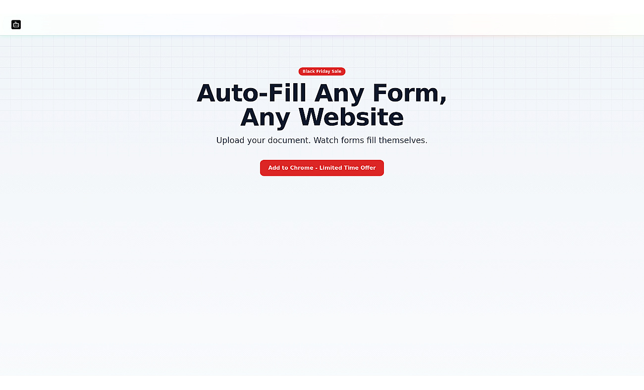 Fillbot screenshot